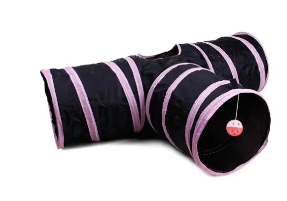 Foldable Cat Play Tunnel