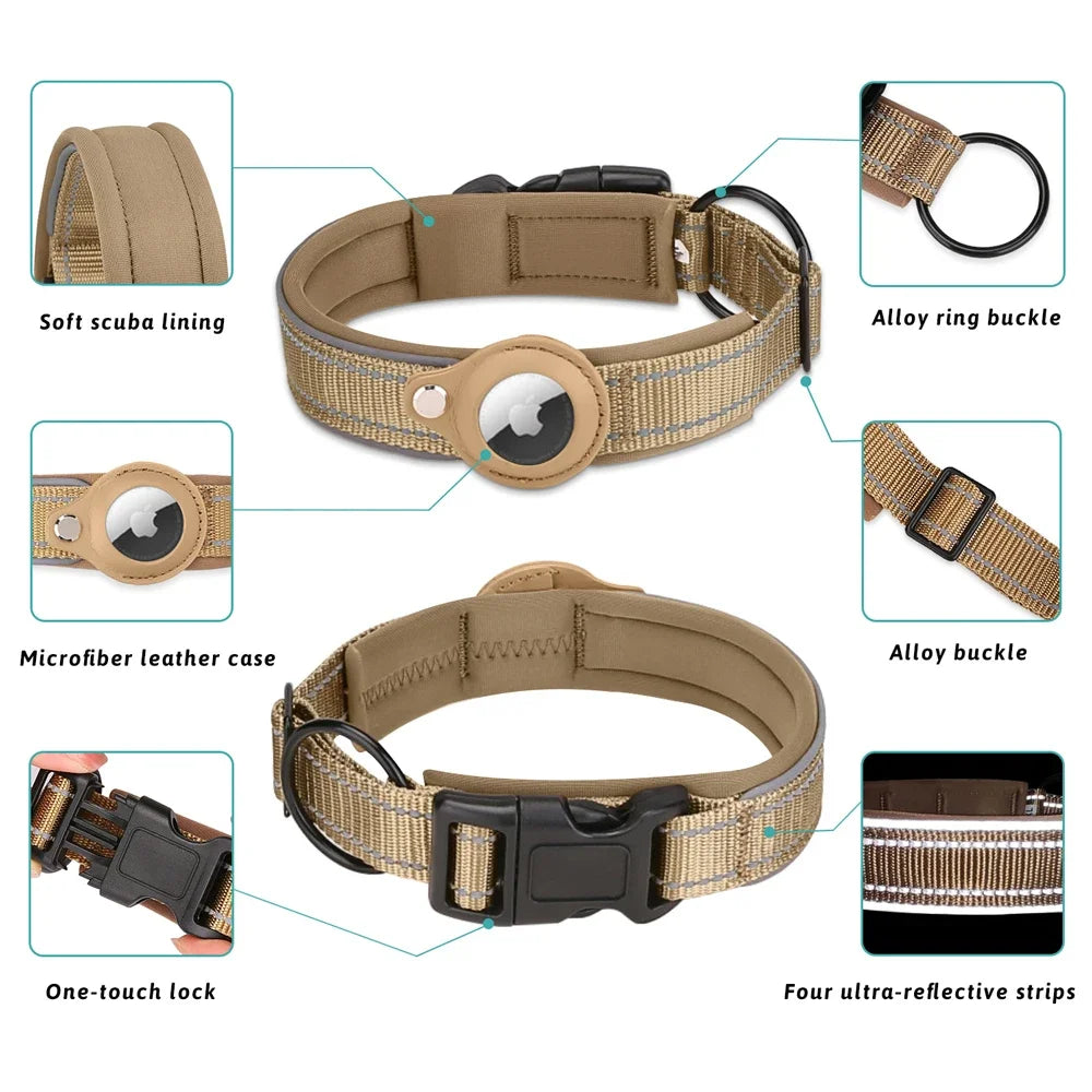 Apple Airtag Anti-Lost Dog Collar