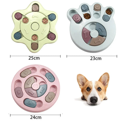 Interactive Dog Puzzle Feeder