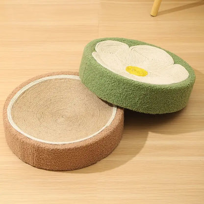 2 In 1 Cat Anti Scratch Round Bed