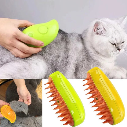 Electric Steam Brush For Cats