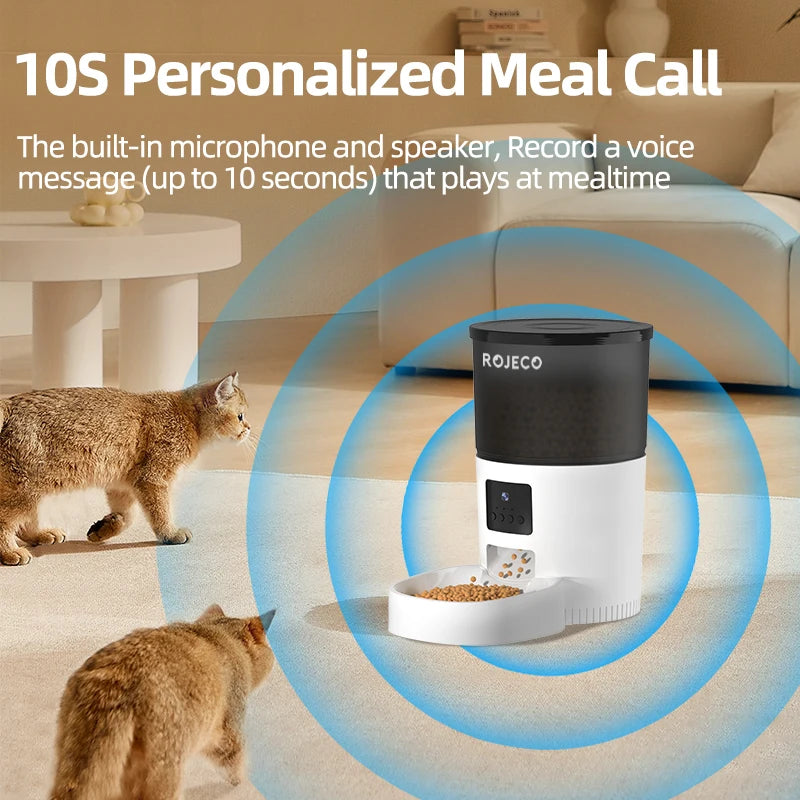 Smart Cat Feeder With Video Camera