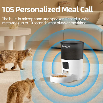 Smart Cat Feeder With Video Camera