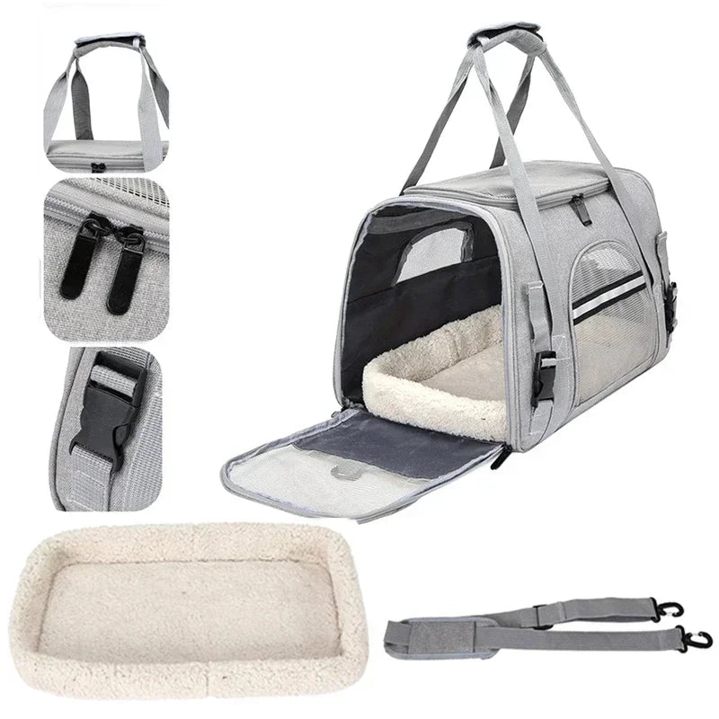 Anti-Suffocation Portable Travel Pet Bag