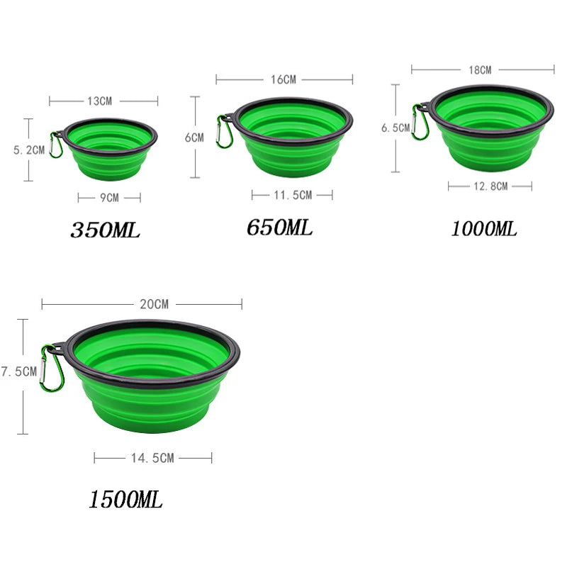 Folding Silicone Bowl Collapsible