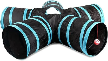 Foldable Cat Play Tunnel