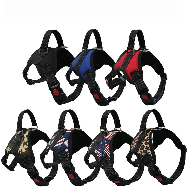 Adjustable Dog Harness With Leash