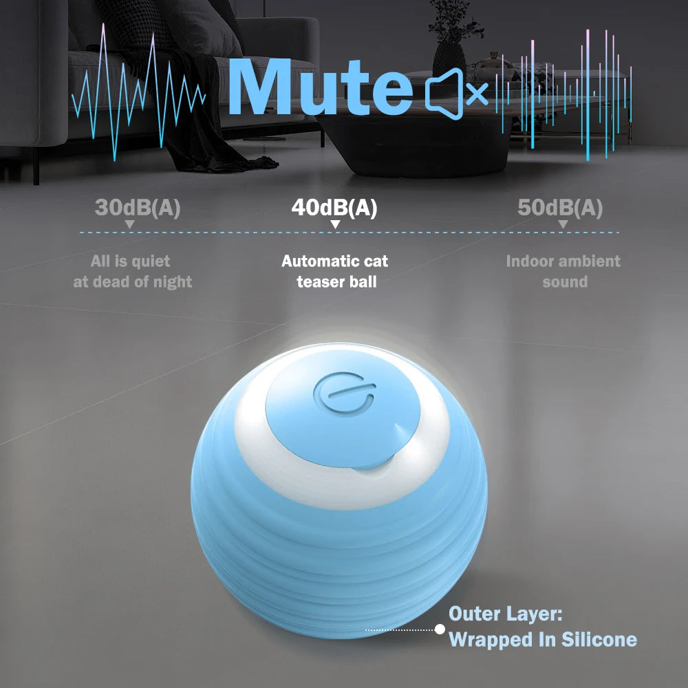 Automatic Interactive LED Cat ball