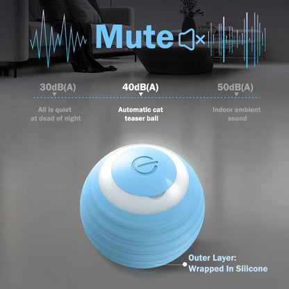 Automatic Interactive LED Cat ball