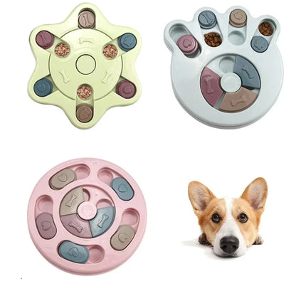 Interactive Dog Puzzle Feeder