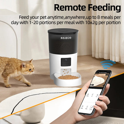 Smart Cat Feeder With Video Camera