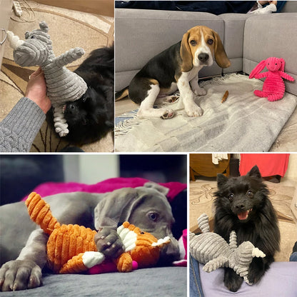 Animals Shape Dog Toys