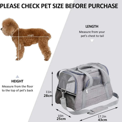 Anti-Suffocation Portable Travel Pet Bag